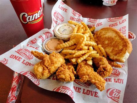 6 Chicken Fingers, Fries, Coleslaw, 2 <b>Cane’s</b> Sauces, Texas Toast & Large Drink – 32 oz. . Raisin canes near me